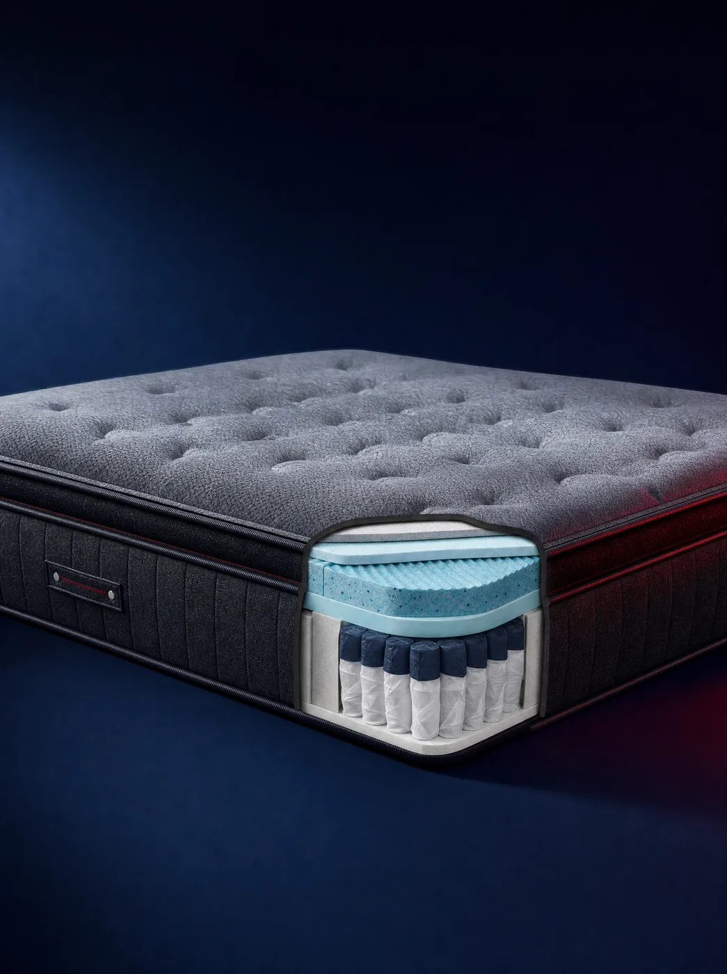 Essentiel mattress by Bon Sommeil, balanced, soft