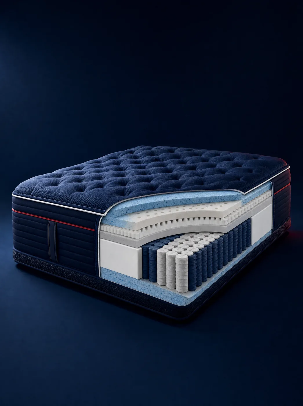 Legacy mattress by Bon Sommeil, contouring